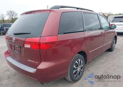 2005 Toyota Sienna Le из США, поврежденный, VIN 5TDZA23C25S242153